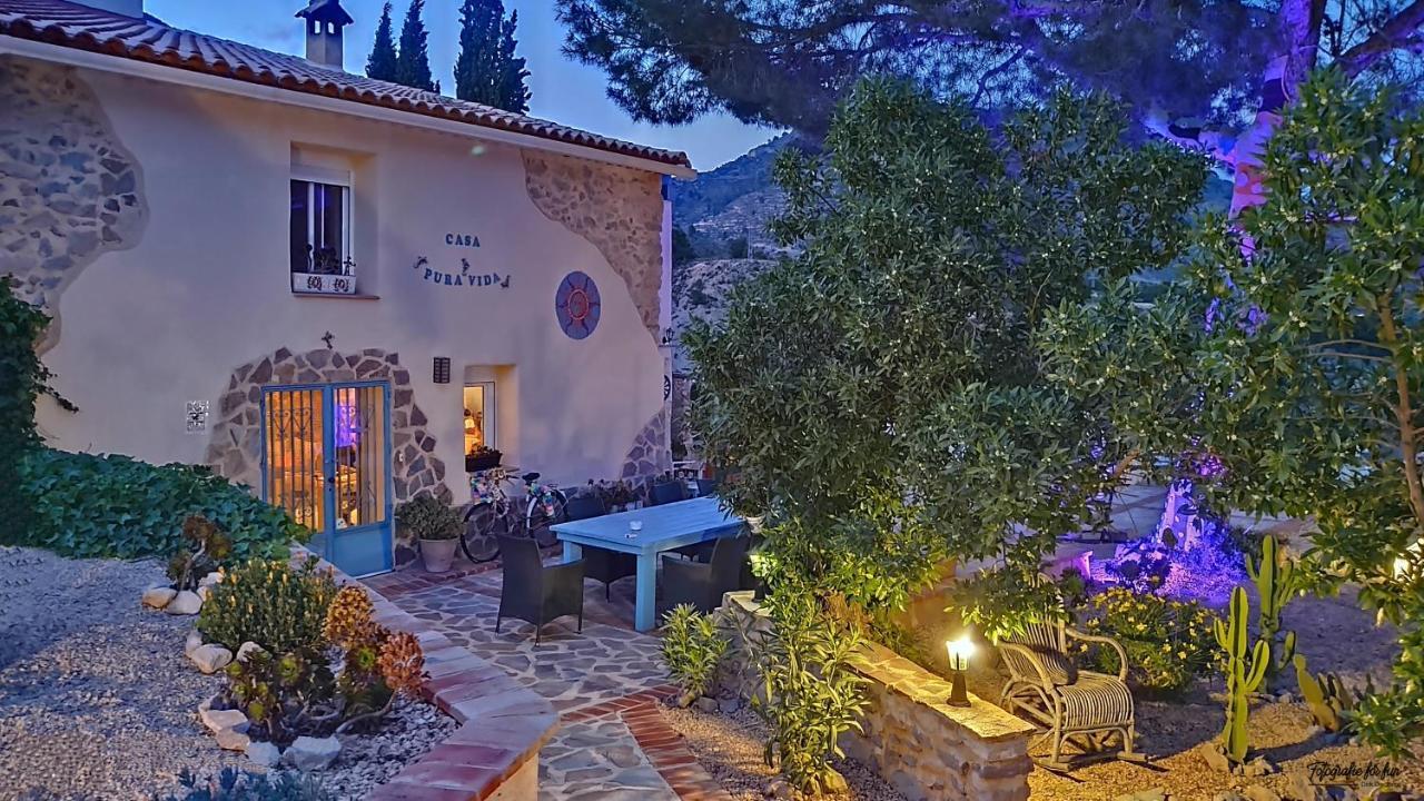 Casa Pura Vida Panzió Relleu Kültér fotó
