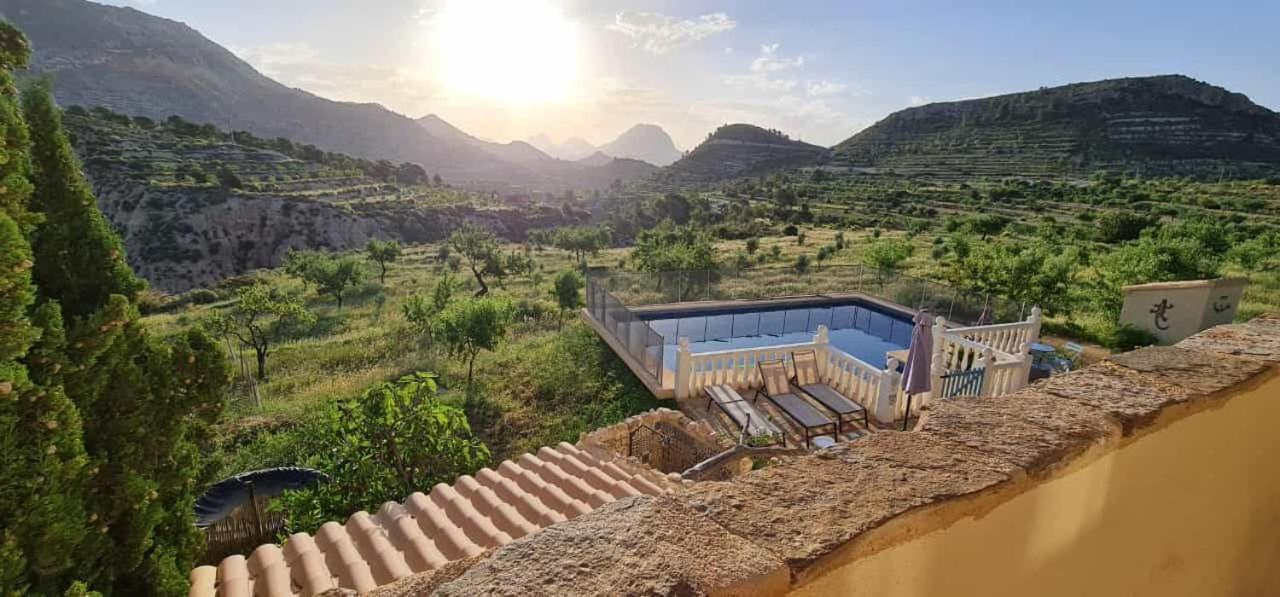 Casa Pura Vida Panzió Relleu Kültér fotó