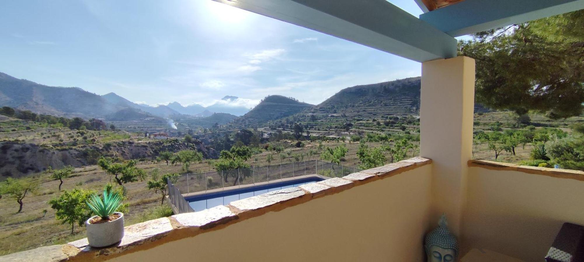 Casa Pura Vida Panzió Relleu Kültér fotó
